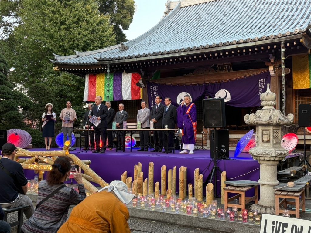 11月3日(日)　トワイライトキャンドルズ　in地蔵院