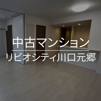 リビオシティ川口元郷～4LDK+WIC 角部屋南向き住戸～